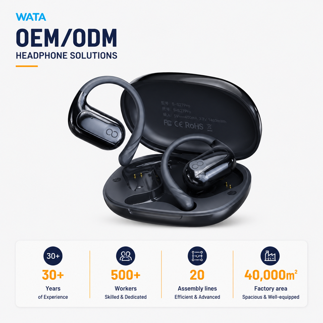 OEM ODM Factory New Translation Dual Connection Function OWS Earphone True Wireless Earbuds