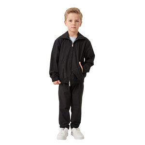 Tuta Sportiva per Bambini Disponibile, Set Sportivo Casual in Tinta Unita per Bambini, Vendita all'Ingrosso - Product Image 4
