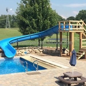 Glissière d'eau <span class=keywords><strong>pour</strong></span> parc aquatique, parc aquatique en plein air, grande courbe ouverte, maison privée - Product Image 2