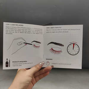 Nhà Máy Giá Tùy Chỉnh Double Side In Accordion Gấp Hướng Dẫn Sử Dụng Guild Hướng Dẫn Sử Dụng - Product Image 4