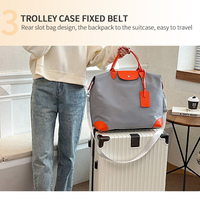 FULIYA sacs fourre-tout légers portables pour femmes Fitness grand bagage étanche femme sac de voyage