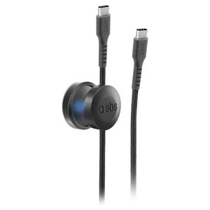 สาย USB C MAG สีดำ 1 ม. TEMAGCCDG - Product Image 1