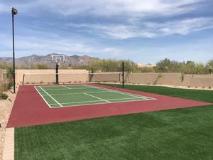 Tapis de gazon multisports 20-60 mm en plastique souple et écologique pour football, basketball, pickleball, hockey sur sol et aménagement paysager - Product Image 3