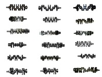 Vilebrequin de précision moulé ou forgé 404/405 Perkins 404/405 OE 0501-45/0501-46