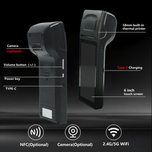 Xách tay Android 14 máy in cho trực tuyến đặt hàng thực phẩm quản lý di động cầm Tay POS thiết bị đầu cuối với máy in - Product Image 3