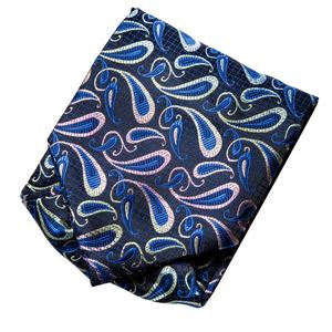 Corbata, <span class=keywords><strong>Pañuelo</strong></span> y Mancuernillas con Diseño Floral Paisley para Hombre - Product Image 6
