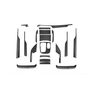 Garnitures intérieures en carbone sec de <span class=keywords><strong>la</strong></span> série <span class=keywords><strong>7</strong></span> Panneau de commande central Garniture de volant Décoration d'aération pour <span class=keywords><strong>BMW</strong></span> G11 G12 2016 Up - Product Image 6