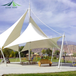 Chuyên dù để che nắng cảnh quan tán thiết kế kết cấu thép pvdf/PTFE độ bền kéo màng bóng buồm cấu trúc cho ngoài trời - Product Image 3