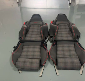 <span class=keywords><strong>Coprisedili</strong></span> in Pelle Nappa, Set Completo Universale, <span class=keywords><strong>Coprisedili</strong></span> Auto di Lusso per <span class=keywords><strong>Volkswagen</strong></span> GTI - Product Image 4