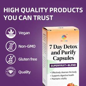 Cápsulas de Desintoxicación y Purificación de 7 Días de Marca Privada, Limpian Eficazmente el Cuerpo, Mantienen la Vitalidad, Suplementos de Vinagre - Product Image 5