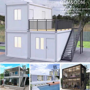 Maison conteneur prête à vivre à vendre Bureau habitable préfabriqué Chine Conteneur d'emballage plat moderne extensible à faible coût - Product Image 2