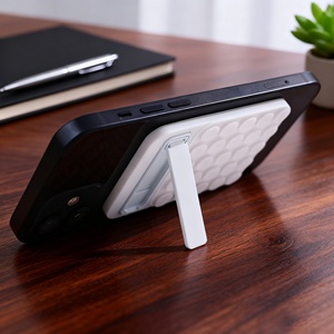 Soporte de silicona con ventosa multifuncional para teléfono, adhesivo para la parte trasera de la funda, soporte autoadhesivo para teléfono móvil, soporte de escritorio. - Product Image 4