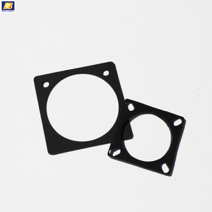 Junta de material de protección EMI de goma conductora de alta calidad con tamaño y forma no estándar e irregular - Product Image 5