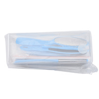 Kit de pédicure professionnel avec râpe et grattoir pour les pieds en plastique et acier inoxydable + personnalisable avec logo et outils