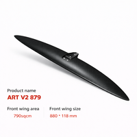 ART V2 879 AXIS Aile avant en fibre de carbone pour hydrofoil, aile haute performance pour le surf à foil