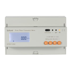 Acrel ADL300-EYZ-F multitarifaire triphasé Compteur d'énergie sur rail DIN pour la gestion de l'énergie prépayée - Product Image 1