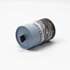 Recyclable Custom Collection Cylinder-shaped <b>Box</b> with Silk Ribbon Paper <b>Box</b> Packaging for Family <b>Storage</b> - Product Image 5