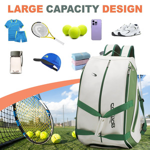 Best-selling 50L <b>Waterproof</b> High-capacity <b>Backpack</b> for Pickleball Tennis Badminton Racket Bags for Club Use and Outdoor Sports - Product Image 5