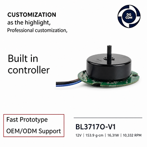 Motor de CC sin Escobillas CDM BL3717O-V1 12V 10332 RPM 16.31W 153.9g.cm Torque para Electrodomésticos y Robots de Limpieza OEM - Product Image 1