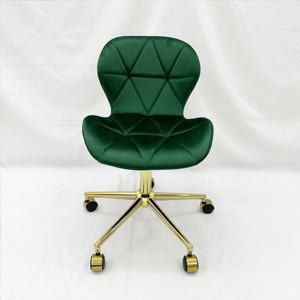 Silla Tapizada Verde al por Mayor, Mueble de Salón, Silla de Mostrador, Sillas para Tocador, Sillas Elegantes, Mesas de Restaurante - Product Image 2