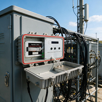 Amplificateur de fibre optique EDFA dopé à l'érbium 1550 nm à gain élevé, étanche IP67, faible bruit, large plage de température pour diffusion CATV et FTTH
