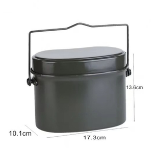 Original Factory China Xinxing Aluminum <b>Lunch</b> <b>Box</b> Germen Canteen Camping Mess Kits for Sale - Product Image 2