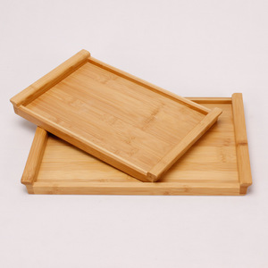 Bamboo <b>Tea</b> <b>Tray</b> Rectangular 33cm x 27cm Eco-Friendly For Kung Fu <b>Tea</b> Ceremony - Product Image 2