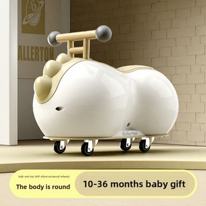 Voiture à torsion en forme d'arachide pour enfants, jouet en plastique, cadeau unisexe pour 1-3 ans - Product Image 1