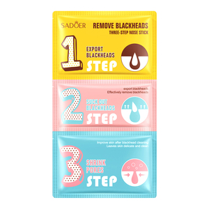 Kit di Bellezza SADOER in 3 Fasi, Maschera per <span class=keywords><strong>il</strong></span> Naso per Rimuovere i Punti Neri, Maschera per <span class=keywords><strong>il</strong></span> <span class=keywords><strong>Viso</strong></span> - Product Image 1