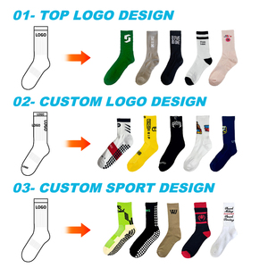 Biểu Tượng Tùy Chỉnh Thể Thao Màu Đen Vớ Người Đàn Ông Phụ Nữ Tập Thể Dục Tập Thể Dục Người Đàn Ông Màu Trắng Chạy Thể Thao Vớ - Product Image 6