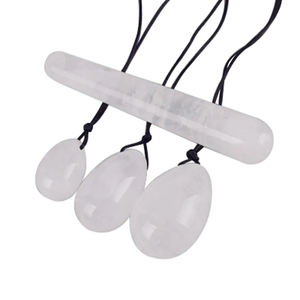 Colección Alchemy Souls, Bola <span class=keywords><strong>de</strong></span> Ejercicio con Forma <span class=keywords><strong>de</strong></span> Huevo Yin Yang, Huevo Yoni <span class=keywords><strong>de</strong></span> Cuarzo Rosa para Mujeres, Varita <span class=keywords><strong>de</strong></span> Masaje con Piedras Preciosas, Yoni Rose - Product Image 5