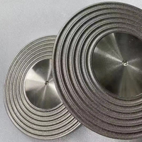 Disques de polissage à plat pour le lapidage des diamants, roue à liaison résineuse pour les grilles de cristal de pierres précieuses, ébavurage, résine électro-plaquée