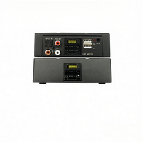 Amplificador de Potencia DSP para Automóvil, Universal de 9-16 V, para Micrófono Inalámbrico, Karaoke, Amplificador para Automóvil