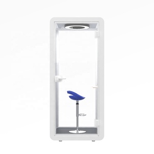 Cabine insonorisée pour <span class=keywords><strong>bureau</strong></span>, pod de travail, cabine vocale, isolation mobile, cabine insonorisée portable, cabines téléphoniques - Product Image 3