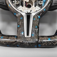 Volant de direction en carbone forgé sur mesure pour BMW 435i I8 E84 E63 M140i F92 F95 F96