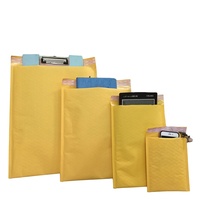Enveloppes à bulles en papier kraft écologiques et imperméables, personnalisables, légères, 20x30 15x20, durables pour chaussettes, vente en gros
