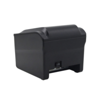 Imprimante thermique de reçus de cuisine Jprinter JP-R80E 200 mm/s avec LAN sans fil, port réseau POS 80 mm et interface Wi-Fi
