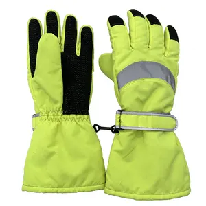 Супер толстые зимние уличные перчатки сенсорный экран ветрозащитные пользовательские Катание на коньках Альпинизм Лыжные перчатки