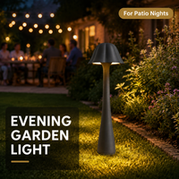 Lampe de jardin anti-UV en forme de fleur à six pétales, protégée contre les chocs électriques, pour restaurant, café, terrasse, espaces extérieurs, lumière d'ambiance