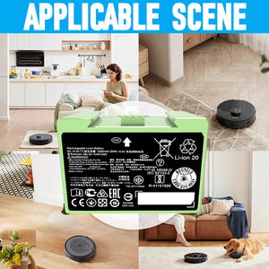 <span class=keywords><strong>Batterie</strong></span> ABL-D1 pour <span class=keywords><strong>IRobot</strong></span> Roomba <span class=keywords><strong>I7</strong></span> J7 E5 E6 et I3 I3+ I4 I4+ I8 I8+ <span class=keywords><strong>Batterie</strong></span> au lithium-ion de remplacement pour Roomba I&e Series - Product Image 6