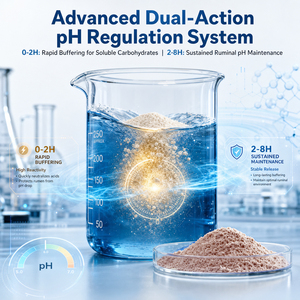 Farmjewel Premiscela Composta per Ruminanti Antiacida L-lisina Regolatore di Acidità Prevenzione Acidosi Stabilizzazione del pH del Rumine Grado Alimentare - Product Image 2