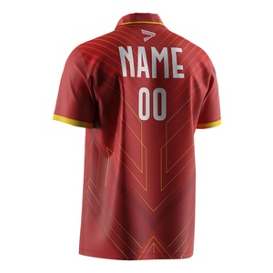 Chemises de cricket pour hommes de haute qualité pour la salle de sport et le fitness, séchage rapide, durables, coupe ajustée, idéales pour les jours de match et les compétitions - Product Image 4