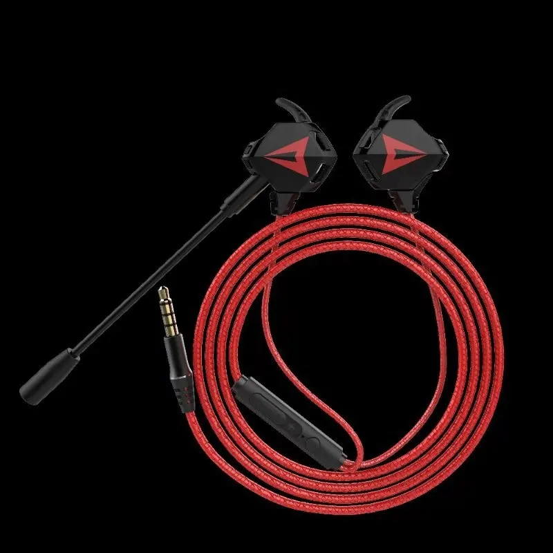Gaming earphones for iPhone Samsung Huawei Xiaomi Oppo Vivo 3.5mm stereo wired in-ear gaming headsets PC headphones