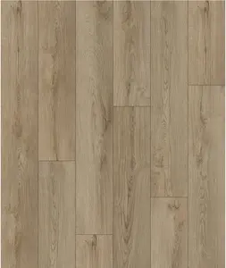 6mm Wood Bevel PVC SPC Click Vinyl Flooring Tile for Interior