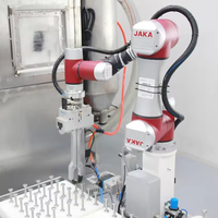 Bras robotisé collaboratif en aluminium à 6 axes certifié CE JAKA Zu3, compatible PLC, charge utile de 3 kg, haute précision, robot de soudage industriel