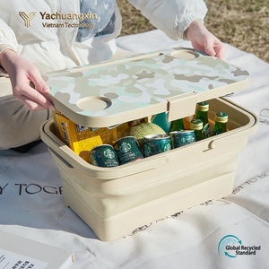 Rectangular PP Plastic Cooler <b>Box</b> Insulated Food <b>Storage</b> Container for Picnic Classic Style - Product Image 6