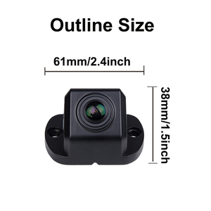 Cámara Profesional AHD 1080P para Flotas, Gran Angular de 155 Grados, Visión Nocturna a Color, Resistente a la Intemperie IP68, Monitor para <span class=keywords><strong>Furgonetas</strong></span> de Logística, ODM - Product Image 2