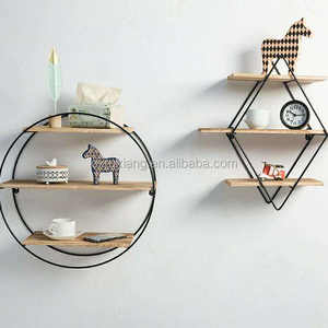 Étagères murales en métal, bois, <span class=keywords><strong>cube</strong></span> carré, étagère murale décorative, design - Product Image 4