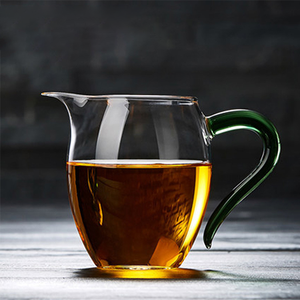 Aeofa-taza transparente creativa de vidrio, dispensador de té con boca de águila de color grueso - Product Image 2