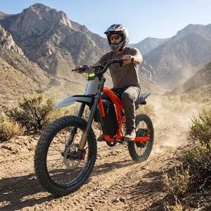 Hot Selling Dirt Mountain Bike with 60V 3000W Full Shock Absorption All Terrain off Road for Adults - Product Image 2